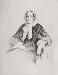 Porträt von Mrs. Jane Marcet (1769-1858)